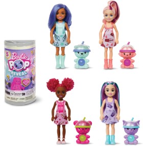 Barbie-Assorted-Chelsea-Pop-Reveal-Bubble-Tea-Series-Doll on sale