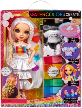 Rainbow-High-Watercolour-Create-Theme-Dolls-Brown-Eyes on sale