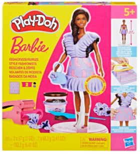 Play-Doh-Barbie-Fashionista-Ruffles on sale