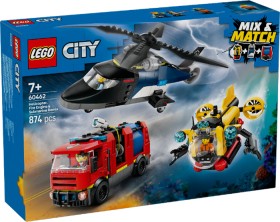 LEGO-City-Helicopter-Fire-Truck-Submarine-Remix-60462 on sale