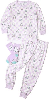 Miffy-PJ-Set-with-Socks on sale