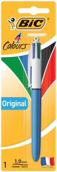 BIC+4+Colours+Original+Pen+1+Pack