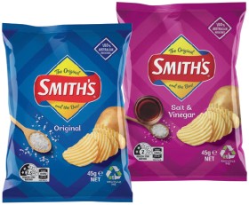 Smiths-Crinkle-Cut-Chips-Doritos-Corn-Chips-or-Twisties-45g-Selected-Varieties on sale