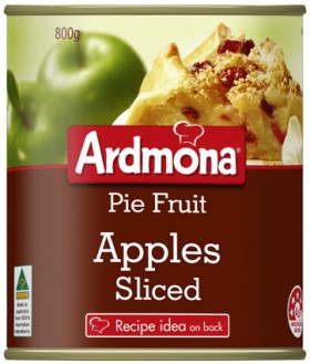 Ardmona-Pie-Fruit-Apple-800g on sale