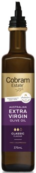 Cobram+Estate+Australian+Extra+Virgin+Olive+Oil+375mL+Selected+Varieties