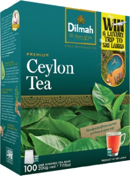 Dilmah+Premium+Ceylon+Tea+Bags+100+Pack