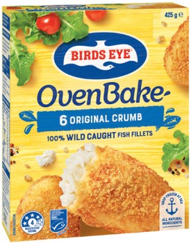 Birds-Eye-Oven-Bake-Fish-Fillets-425g-Selected-Varieties on sale