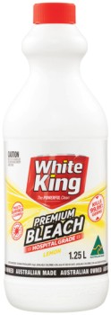White+King+Bleach+1.25+Litre+Selected+Varieties