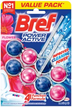 Bref+Rim+Block+Toilet+Cleaner+2+Pack+Selected+Varieties