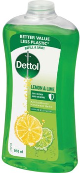 Dettol+Liquid+Hand+Wash+Refill+950mL+Selected+Varieties