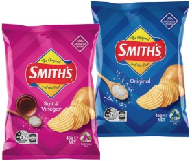 Smith%26rsquo%3Bs+Crinkle+Cut+Chips+45g+Selected+Varieties