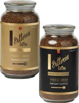 Vittoria-Freeze-Dried-Instant-Coffee-400g on sale