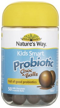 Nature%26%23039%3Bs+Way+Kids+Smart+Probiotic+Choc+Balls+50+Pack