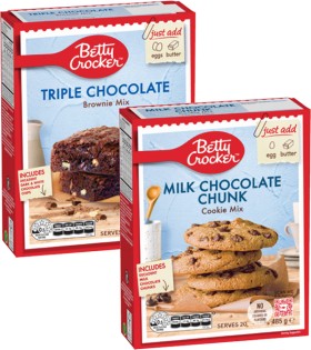 Betty-Crocker-Baking-Mix-485g-500g on sale