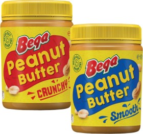 Bega+Smooth+or+Crunchy+Peanut+Butter+470g