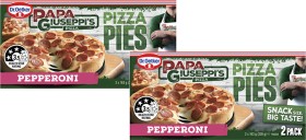 NEW+Papa+Giuseppi%26%23039%3Bs+Pepperoni+Pizza+Pies+2+Pack+326g