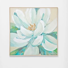 Flower+Bloom+Framed+Canvas