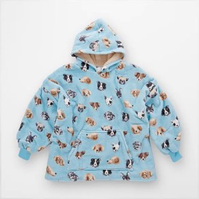 Buddy-Hooded-Sherpa-Blanket on sale