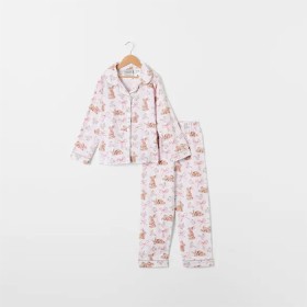 Bunny+Bow+Kids+Flannelette+Pyjamas
