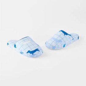 Charlie-Flannelette-Slippers on sale