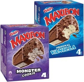 Peters-Maxibon-4-Pack-Selected-Varieties on sale