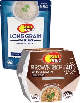 SunRice-90-Seconds-Microwave-Rice-250g-or-Rice-Cup-2-Pack-Selected-Varieties on sale