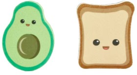 2-Pack-Avocado-and-Toast-Sponges on sale