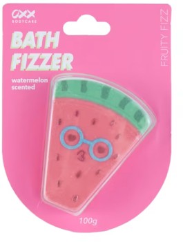 OXX+Bodycare+Fruity+Fizz+Bath+Fizzer+100g+-+Watermelon+Scented