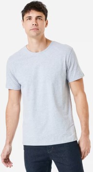 Plain-Crew-Neck-T-shirt on sale