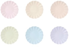 6+Piece+Scalloped+Plates