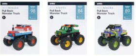 Mini+Blocks+Vehicle+Series%3A+Pull+Back+Monster+Truck+-+Assorted
