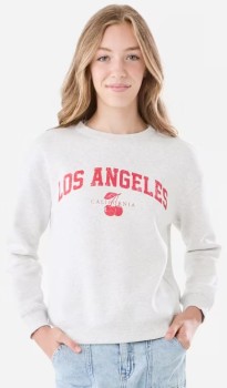 Print-Crew-Neck-Sweatshirt on sale
