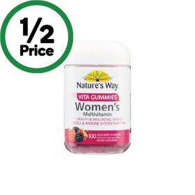 Natures-Way-Vita-Gummies-Womens-Multivitamin-Pk-100 on sale