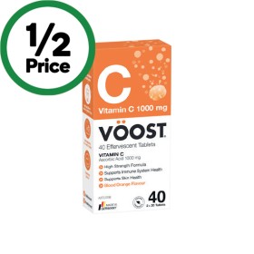 Voost-Effervescent-Vitamin-C-Tablets-Pk-40 on sale