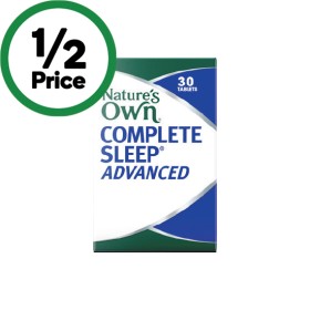 Natures-Own-Complete-Sleep-Advanced-Tablets-Pk-30 on sale