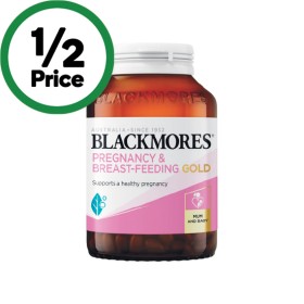 Blackmores-Pregnancy-Breast-feeding-Gold-Capsules-Pk-120 on sale
