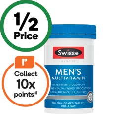 Swisse-Ultivite-Mens-Multivitamin-Tablets-Pk-100 on sale
