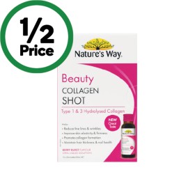 Natures-Way-Beauty-Collagen-Shots-10-x-50ml on sale