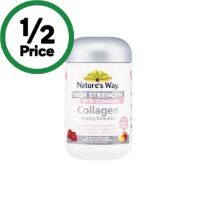Natures-Way-High-Strength-Adult-Vita-Gummies-Collagen-Beauty-Complex-Pk-50 on sale