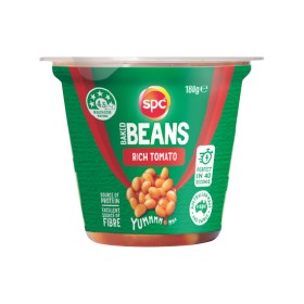 SPC-Baked-Beans-Snack-Pot-180g on sale