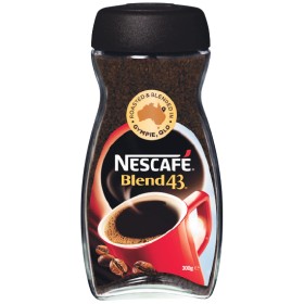 Nescafe-Blend-43-Instant-Coffee-300g on sale