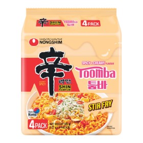 Nongshim-Shin-Ramyun-Toomba-Stir-Fry-548g-Pk-4 on sale