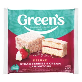 Greens-Lamingtons-Pk-4 on sale