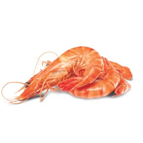 Thawed-Large-Cooked-Australian-Tiger-Prawns on sale