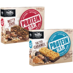 Tasti-Protein-Bars-200g-Pk-5 on sale