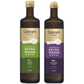 Cobram-Estate-Extra-Virgin-Olive-Oil-750ml on sale