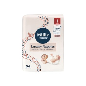 NEW-Millie-Moon-Nappies-Newborn-Size-1-Pk-54 on sale