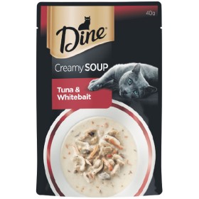 Dine-Melting-Soup-Wet-Cat-Food-40g on sale