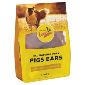 Bow-Wow-Pig-Ears-Pk-5 on sale