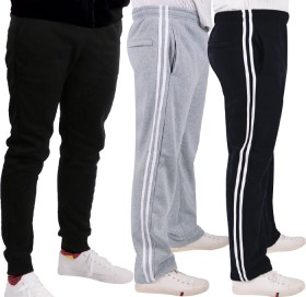 NEW+Assorted+Track+Pants+Skinny+or+Wide+Leg+with+Stripes